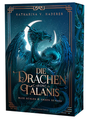 Die Drachen von Talanis 1 (Blue Scales & Green Scales) - Cover