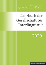 Jahrbuch der Gesellschaft für Interlinguistik 2020