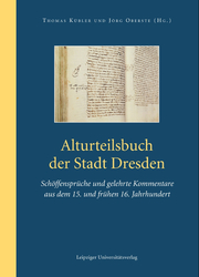Alturteilsbuch der Stadt Dresden - Cover