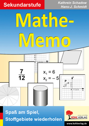 Mathe-Memo - Cover