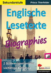 Englische Lesetexte/Biographies