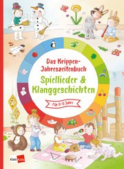 Das Krippen-Jahreszeitenbuch: Spiellieder & Klanggeschichten - Cover