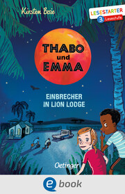 Thabo und Emma. Einbrecher in Lion Lodge - Cover