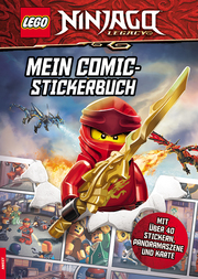 LEGO® NINJAGO® - Mein Comic-Stickerbuch - Cover