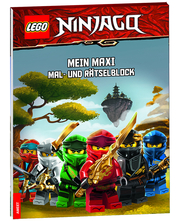 LEGO® NINJAGO® - Mein Maxi Mal- und Rätselblock - Cover
