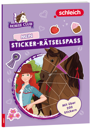 SCHLEICH Horse Club - Mein Sticker-Rätselspaß