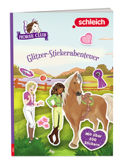SCHLEICH Horse Club - Glitzer-Stickerabenteuer