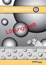 Rechtschreiben 3 (Lösungsheft) - Cover