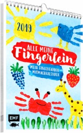 Alle meine Fingerlein 2019 - Mein Fingerfarben-Mitmachkalender