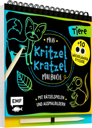Mein Kritzel-Kratzel-Malbuch - Tiere - Cover