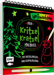 Mein Kritzel-Kratzel-Malbuch - Weihnachten