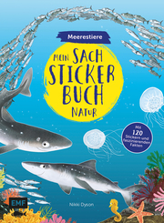 Mein Sach-Stickerbuch Natur - Meerestiere - Cover