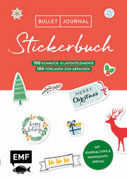 Bullet Journal - Stickerbuch Merry Christmas - Cover