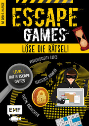 Escape Games - Löse die Rätsel! - Level 1 mit 8 Escape Games ab 9 Jahren - Cover