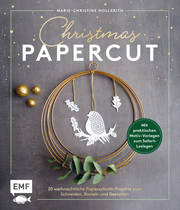 Christmas Papercut - Weihnachtliche Papierschnitt-Projekte zum Schneiden, Basteln und Gestalten - Cover