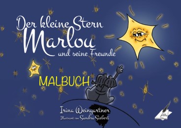Malbuch 'Der kleine Stern Marlou und seine Freunde'