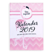 Terminkalender 2020, Wochenplaner 2020: Terminplaner 2020 mit festem Datum im DIN A5-Format und Hardcover , Datierter Wochenkalender, Buchkalender und Taschenkalender inkl. täglicher, wöchentlicher und monatlicher Kalender. Flamingo Style In Rosa &