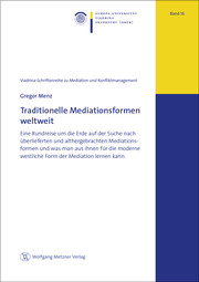 Traditionelle Mediationsformen weltweit - Cover