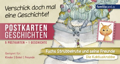 Fuchs Strubbelrute und seine Freunde - Die Kaktuskrabbe - Cover