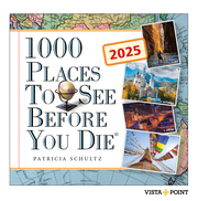 1000 Places to see before you die Kalender 2025 - Cover