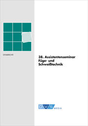 38. Assistentenseminar Fügetechnik - Cover