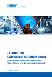 Jahrbuch Schweißtechnik 2023 - Cover