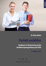 Handbuch zur Vorbereitung auf die Ausbildereignungsprüfung gem. AEVO - Cover