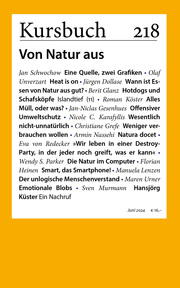 Kursbuch 218 - Cover