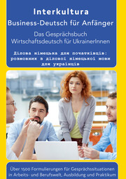 Das Konversationsbuch für Wirtschaftsdeutsch in der Arbeitswelt Deutsch-Ukrainisch - Cover