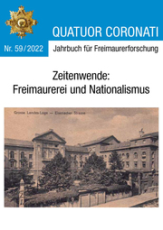 Quatuor Coronati Jahrbuch für Freimaurerforschung Nr. 59/2022