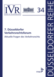 7. Düsseldorfer Verkehrsrechtsforum - Cover