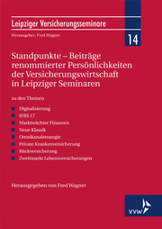 Standpunkte - Beiträge renommierter Persönlichkeiten der Versicherungswirtschaft in Leipziger Seminaren - Cover