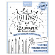 I love Lettering - 22 Alphabete für Schnell-Starter 4 - Cover