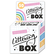 Lettering in a Box - 50 schnelle Letteringtipps - Cover