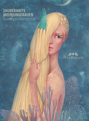 Kunstpostkarten-Set 'Zauberhafte Meerjungfrauen'