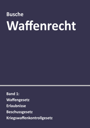 Waffenrecht 1 - Cover