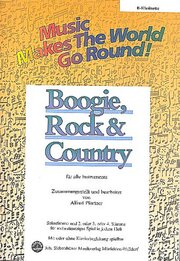 Music Makes the World go Round - Boogie, Rock & Country - Stimme 1+2+3 in Bb - Klarinette