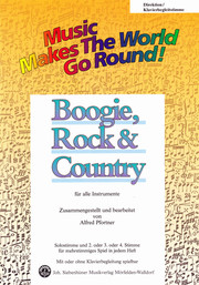 Music Makes the World go Round - Boogie, Rock & Country - Stimme 1+3+4 in Bb - Posaune / Tenorhorn / Bariton