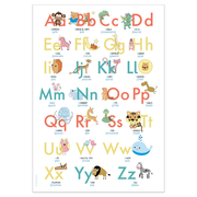ABC Poster - Das Alphabet spielerisch mit Tieren lernen - Cover