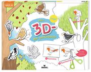 Mein 3D Mal- und Sachbuch - Vögel - Cover