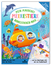 Mein magisches Rubbelsticker-Buch Meerestiere - Cover