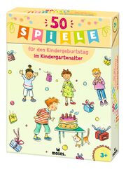50 Spiele für den Kindergeburtstag im Kindergartenalter - Cover