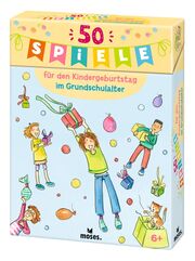 50 Spiele für den Kindergeburtstag im Grundschulalter - Cover