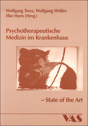Psychotherapeutische Medizin im Krankenhaus - State of the Art - Cover
