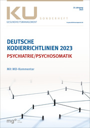 Deutsche Kodierrichtlinien für die Psychatrie/Psychosomatik 2023 mit MD-Kommentar