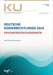 Deutsche Kodierrichtlinien für die Psychiatrie/Psychosomatik 2024 mit MD-Komment