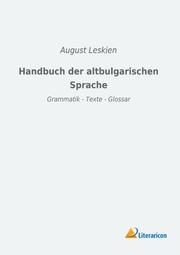 Handbuch der altbulgarischen Sprache