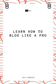 Learn How to Blog Like a Pro - Cover