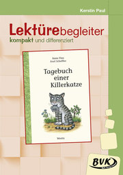 Lektürebegleiter: Anne Finne/Axel Scheffler, Tagebuch einer Killerkatze - Cover