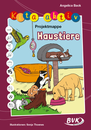 Kita aktiv Projektmappe Haustiere - Cover